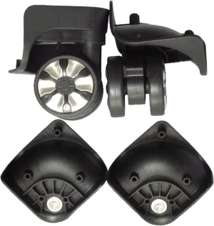 1 Pair A78 Travel Suitcase Luggage Replacement Parts 360 Degree Wheel Repair Accessories Trolley Wheel