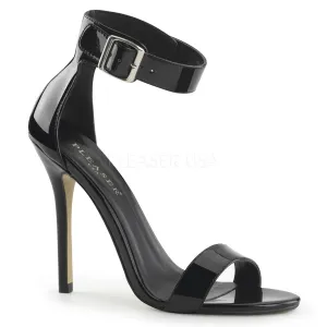 5 Inch Heel AMUSE-10 Black Patent