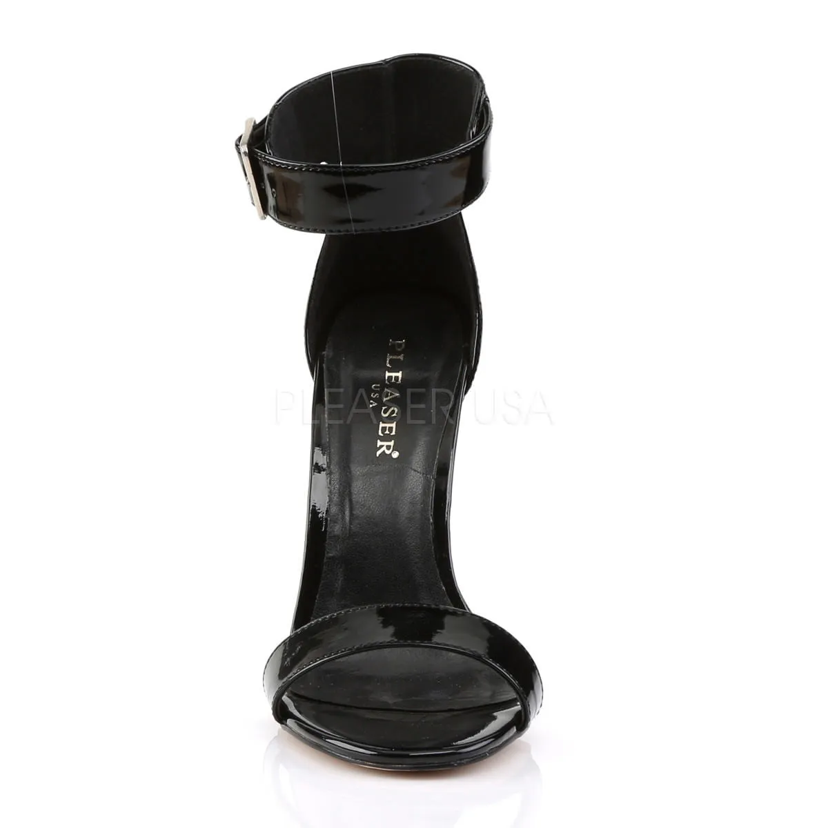 5 Inch Heel AMUSE-10 Black Patent