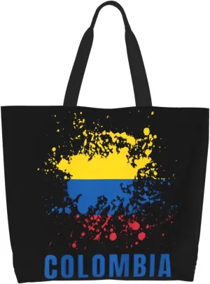 Argentina Flag Women's Tote Bag Large Capacity Single Shoulder Bags Handbag for Shopping Work