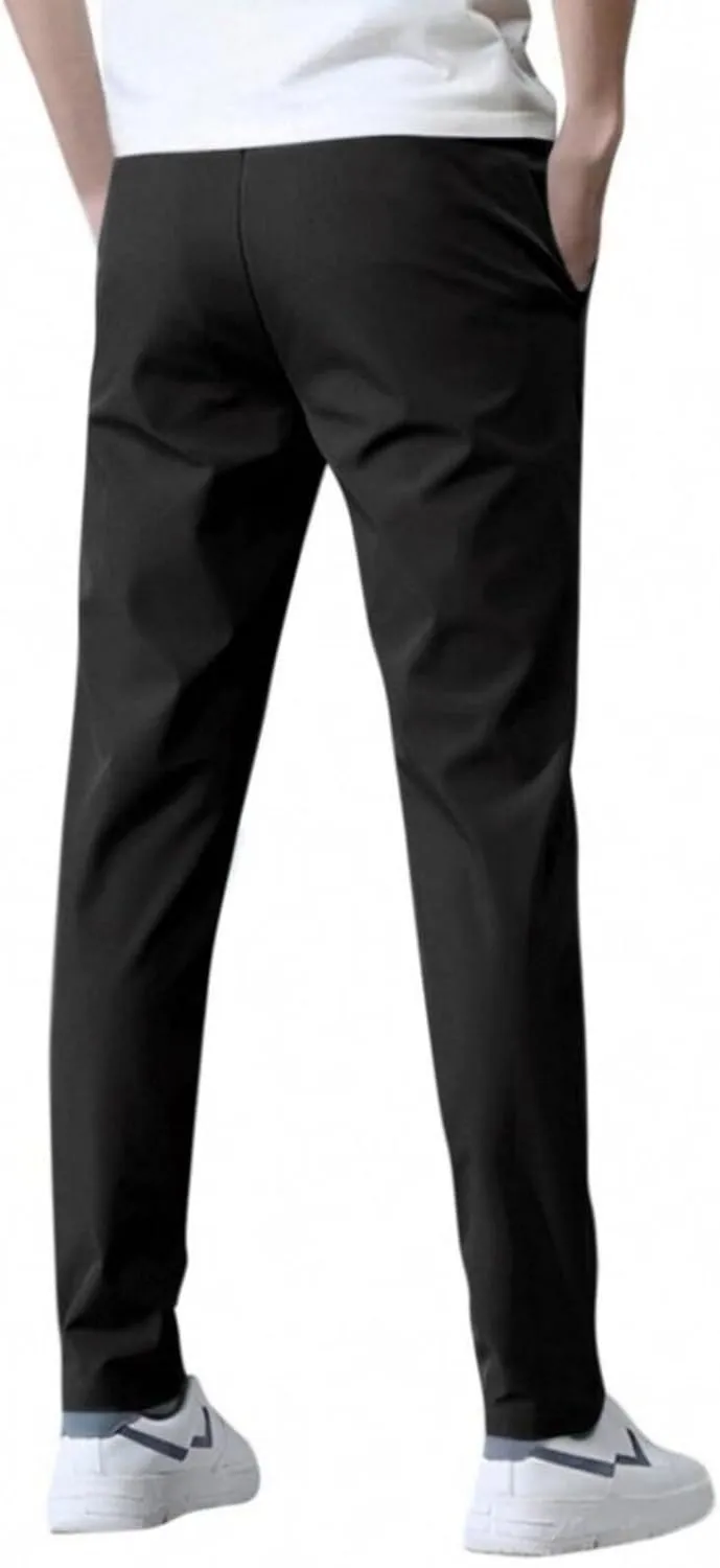 Bevawear Glide Pants Mens Quick Dry Breathable Athletic Pants Stretch Waterproof Active Hiking Lightweight Trousers