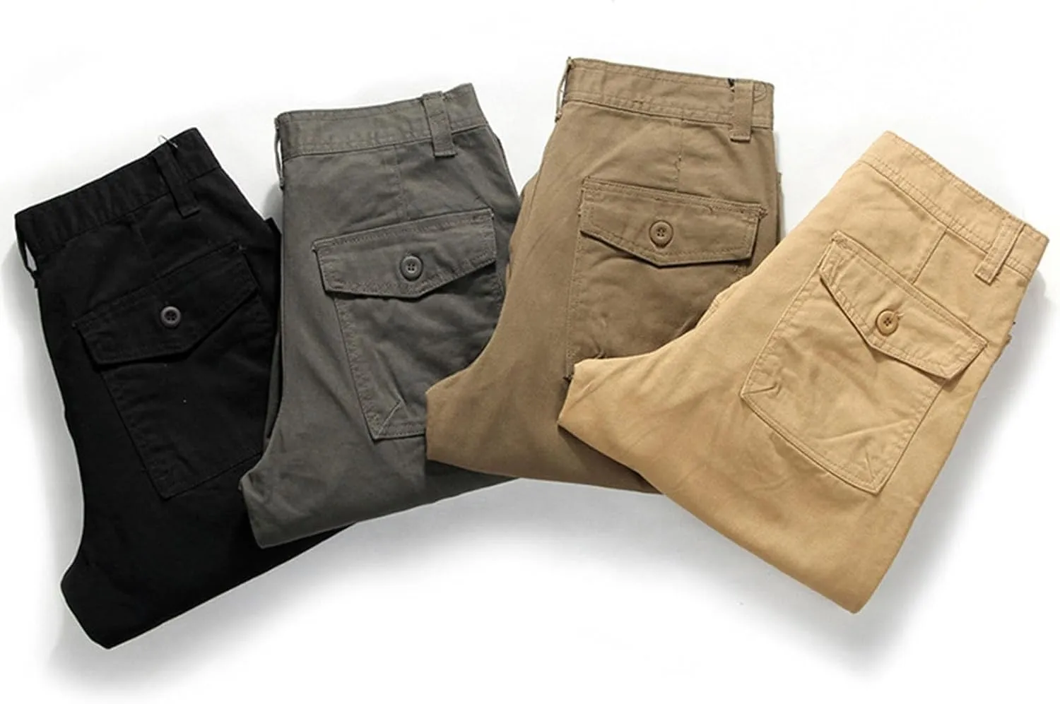 Big and Tall Cargo Pants for Men Mens Olive Green Pants Men Pants Baggy Mens Cargo Pants Basics Mens Business Casual