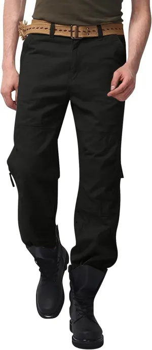 Big and Tall Cargo Pants for Men Mens Olive Green Pants Men Pants Baggy Mens Cargo Pants Basics Mens Business Casual