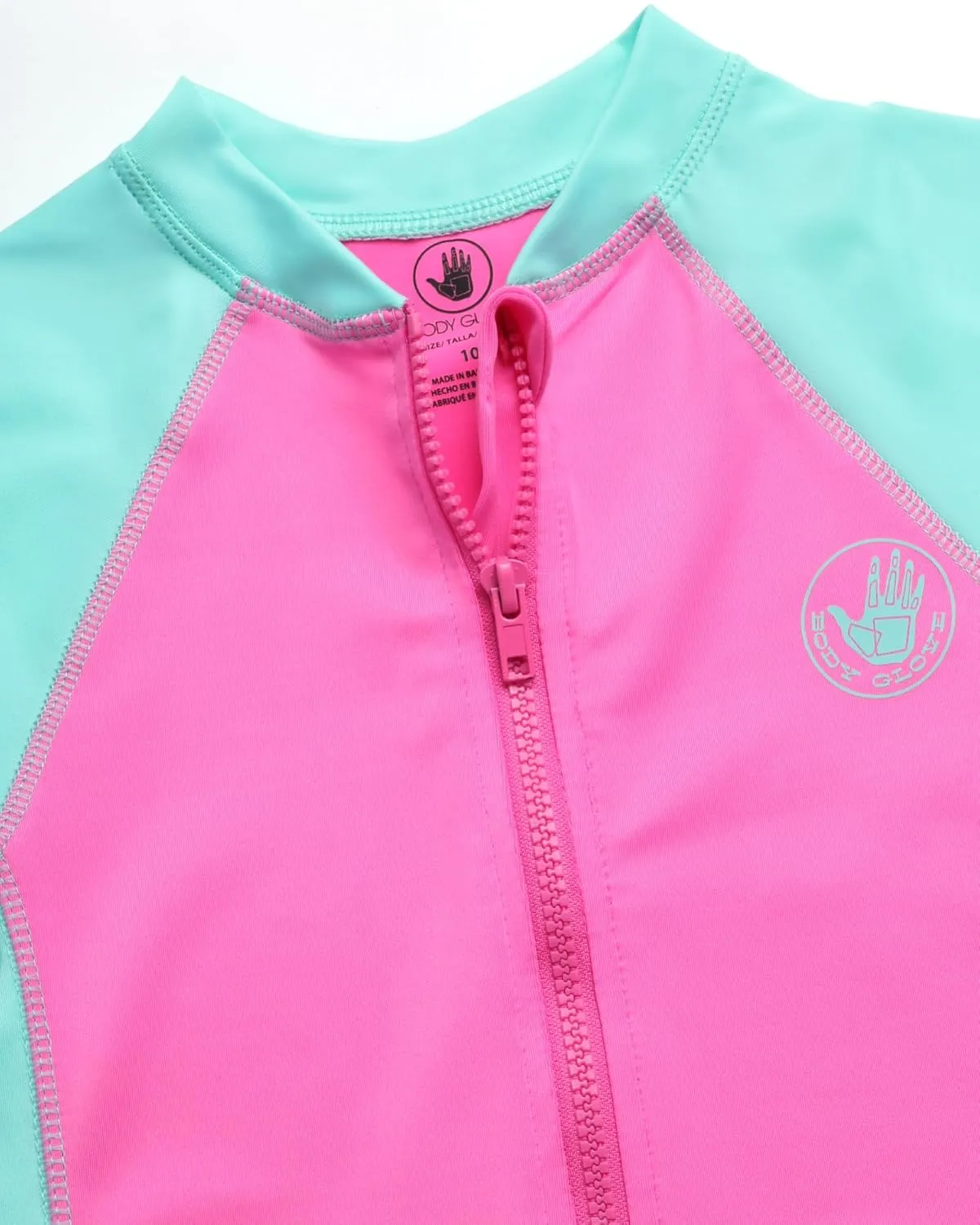 Body Glove Boys and Girls Short Sleeve One Piece Rash Guard Swimsuit Water Sport UPF 50  Sun Protection Bathing Suits (2T-12)