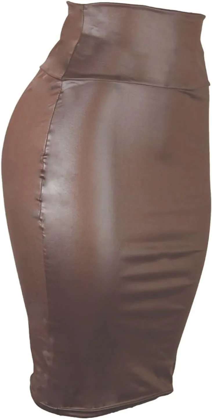 Bodycon Skirts for Women High Waisted Stretch Skirts Plus Size Wrap Skirt Keen Length Midi Skirts Sexy Outfits