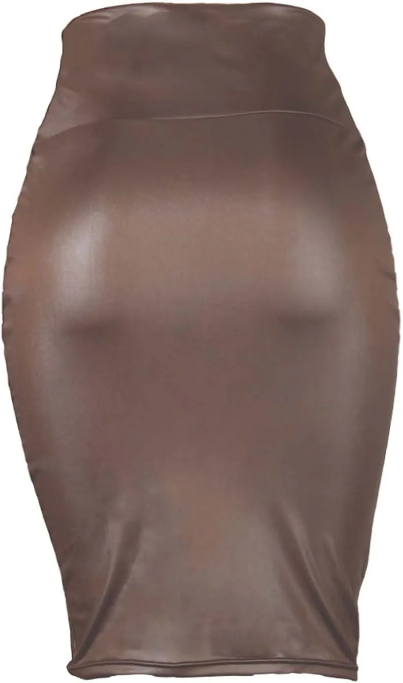 Bodycon Skirts for Women High Waisted Stretch Skirts Plus Size Wrap Skirt Keen Length Midi Skirts Sexy Outfits