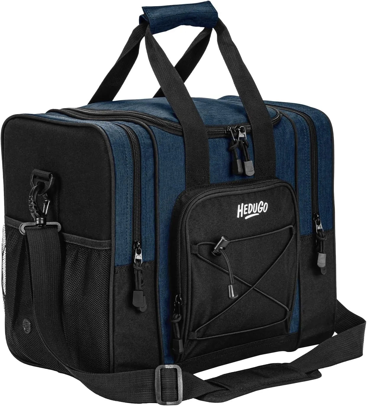 Bowling Ball Bag with Foam Cushion - Single Ball Tote with Padded Strap for Men & Women - Fits Bowling Shoes Up to Mens Size 14 & Accessories