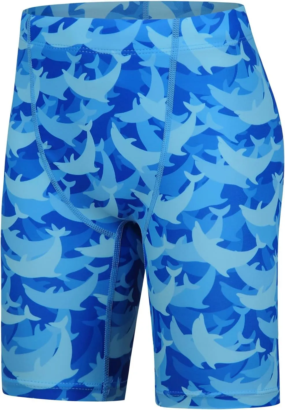 Boys Swim Jammers Boys Jammers for Swimming Youth Compression Swim Shorts Kids Athletic Swim Jammer Swimsuit