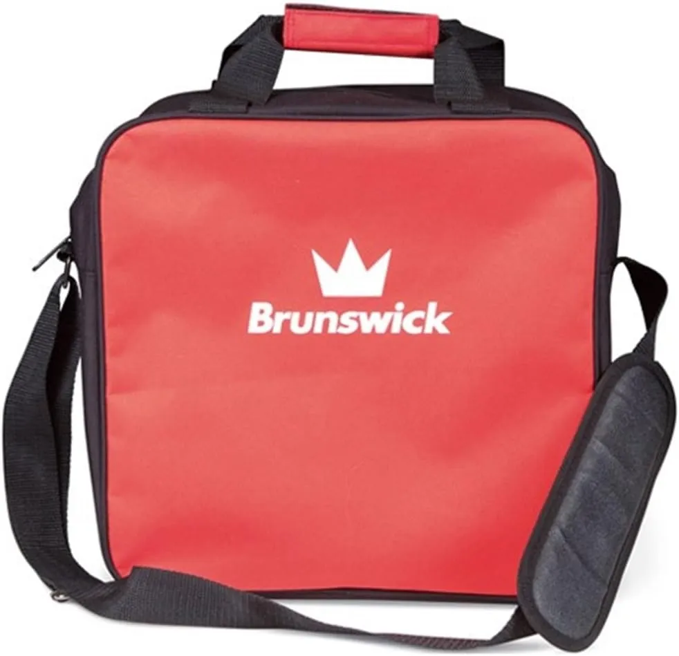 Brunswick Tzone Single Tote Red Red/Black