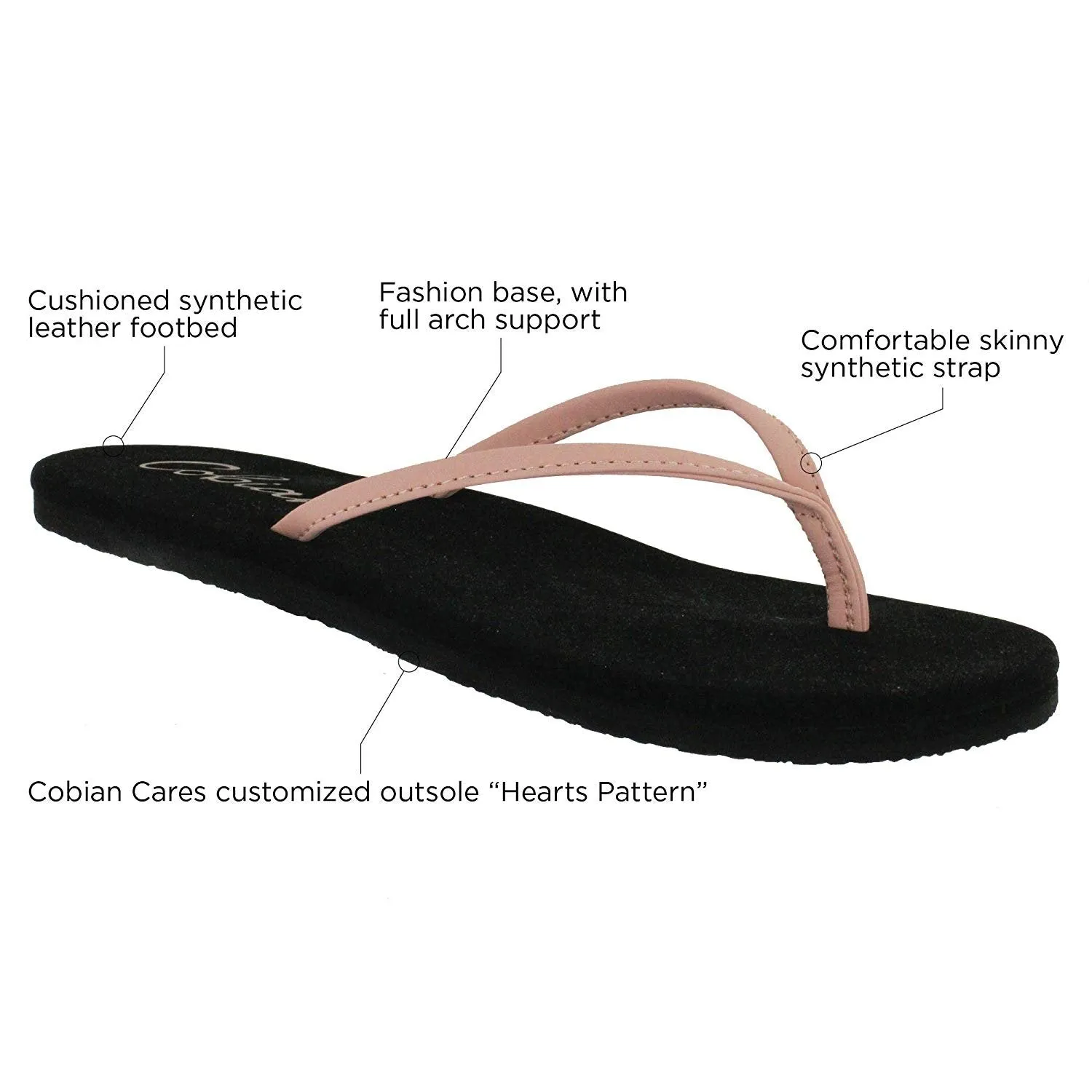 Cobian Women's Nias Bounce Flip-Flop Sandal