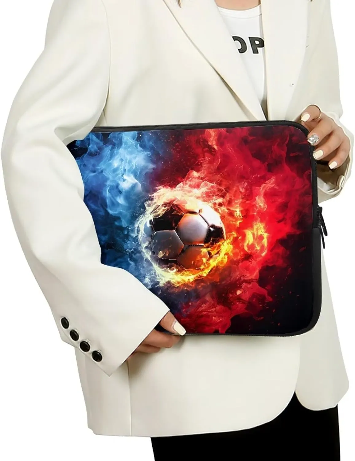 Computer Laptop Bag 10 Inch -17 Inch Waterproof Office Briefcase Handbag Large Capacity Business Accessories