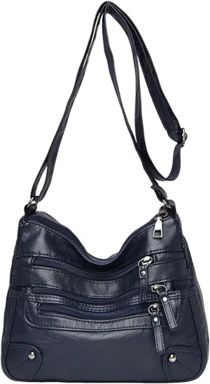 Crossbody Zipper Bag Women Bags Fashionable Middle Mother Bags Large Capacity Shoulder Crossbody Casual