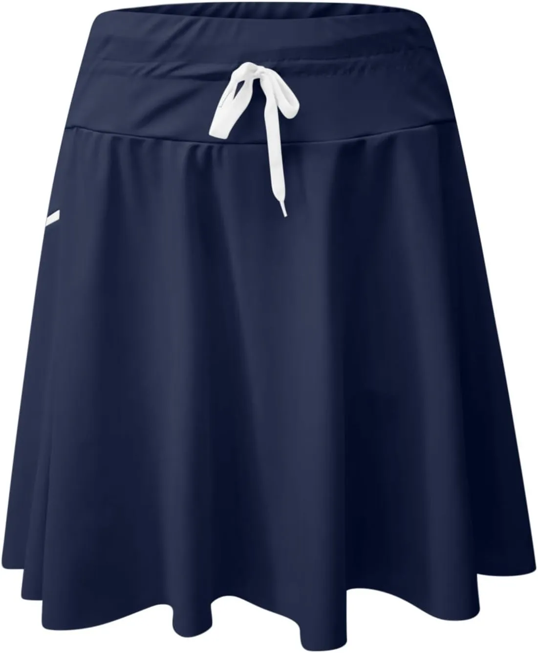 DDAPJ pyju Women's High Waisted Swim Skirt Tummy Control Tankini Swimsuit Skort Bathing Suit Bottoms with Zipper Pocket