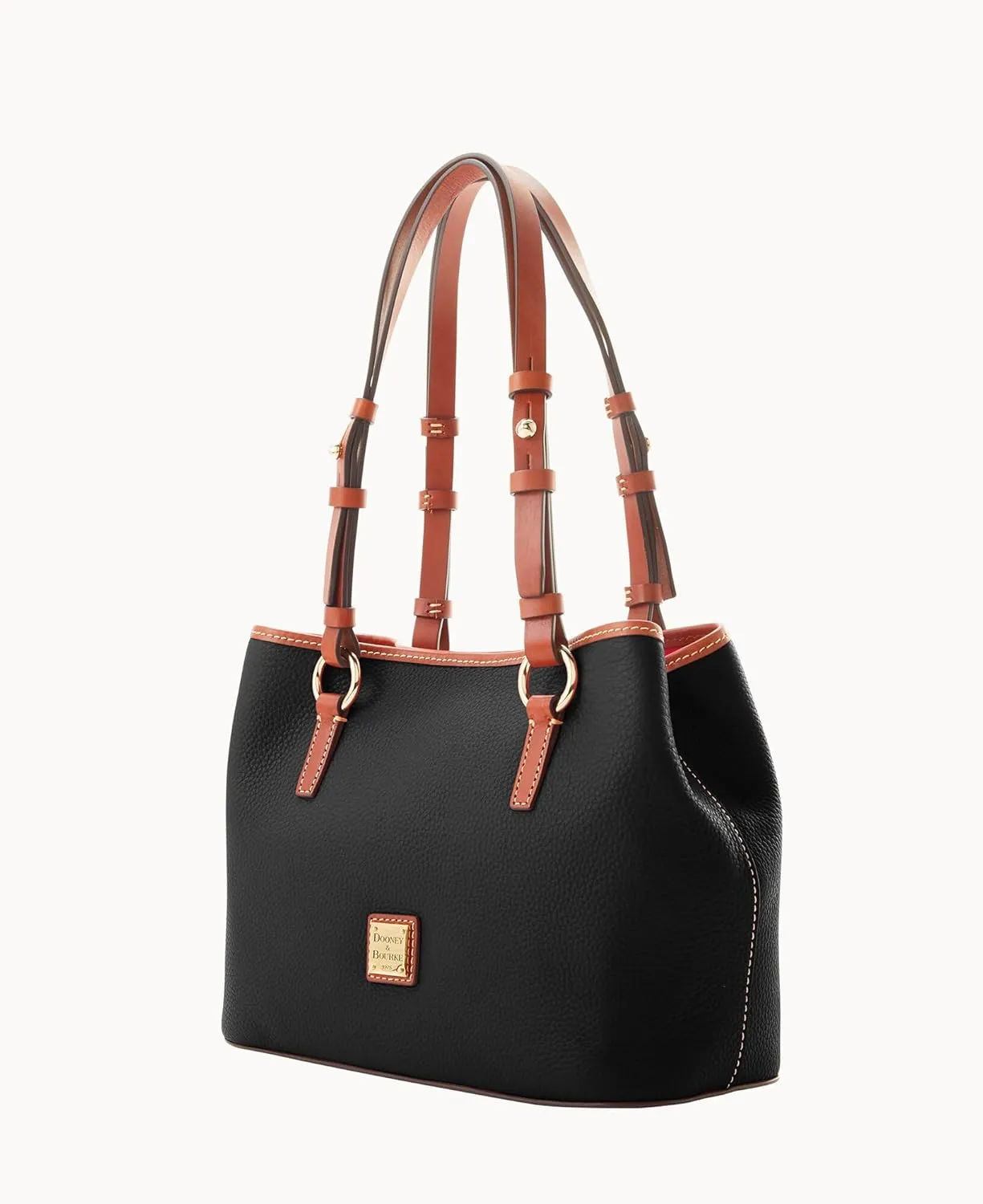 Dooney & Bourke Handbags and Accessories, Pebble Grain Leather Briana Small Shoulder Bag with Wristlet Pouch
