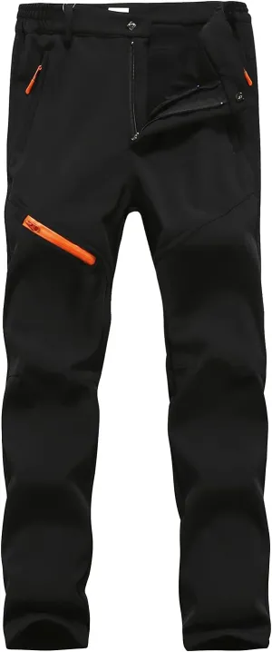 Dudubaby Plus Size Stretch Pants Men's Outdoor and Windproof Mountaineering Travel Sports Pants