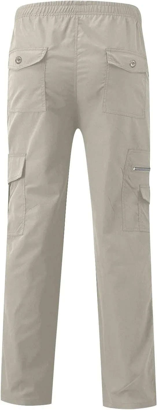 Dudubaby Sweatpants for Men Sports Casual Jogging Trousers Lightweight Hiking Work Pants Outdoor Pant