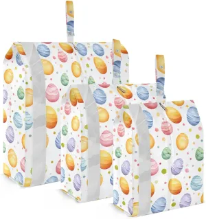 Easter Eggs Packing Cubes for Travel 3 Set Packing Cubes Compression Luggage Accessories for Organization