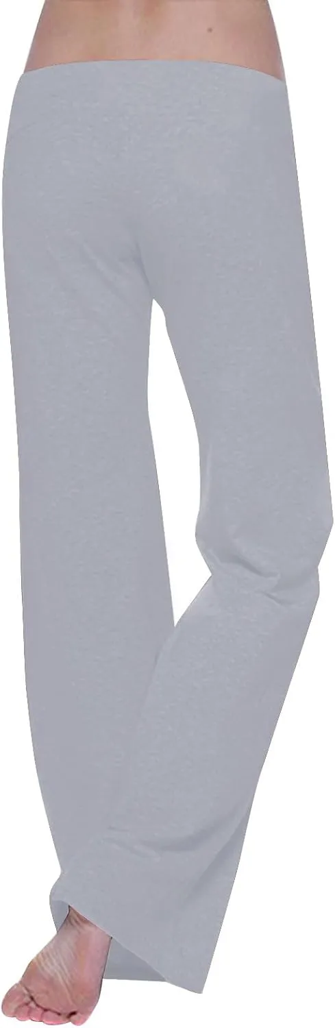 Gcvizuso High Waisted Cargo Pants for Women Drawstring Waist Wide Leg Trousers with Pockets Plus Size Solid Loose Leggings