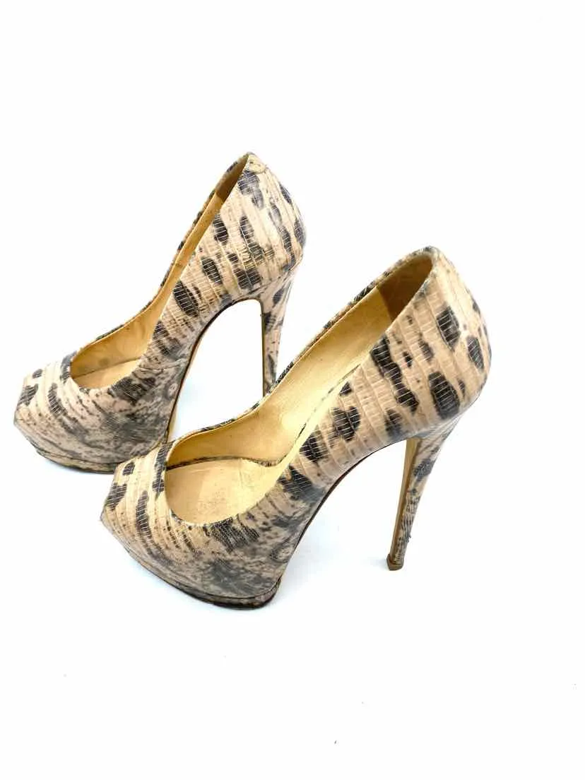 GIUSEPPE ZANOTTI Snakeskin Pumps | 6.5