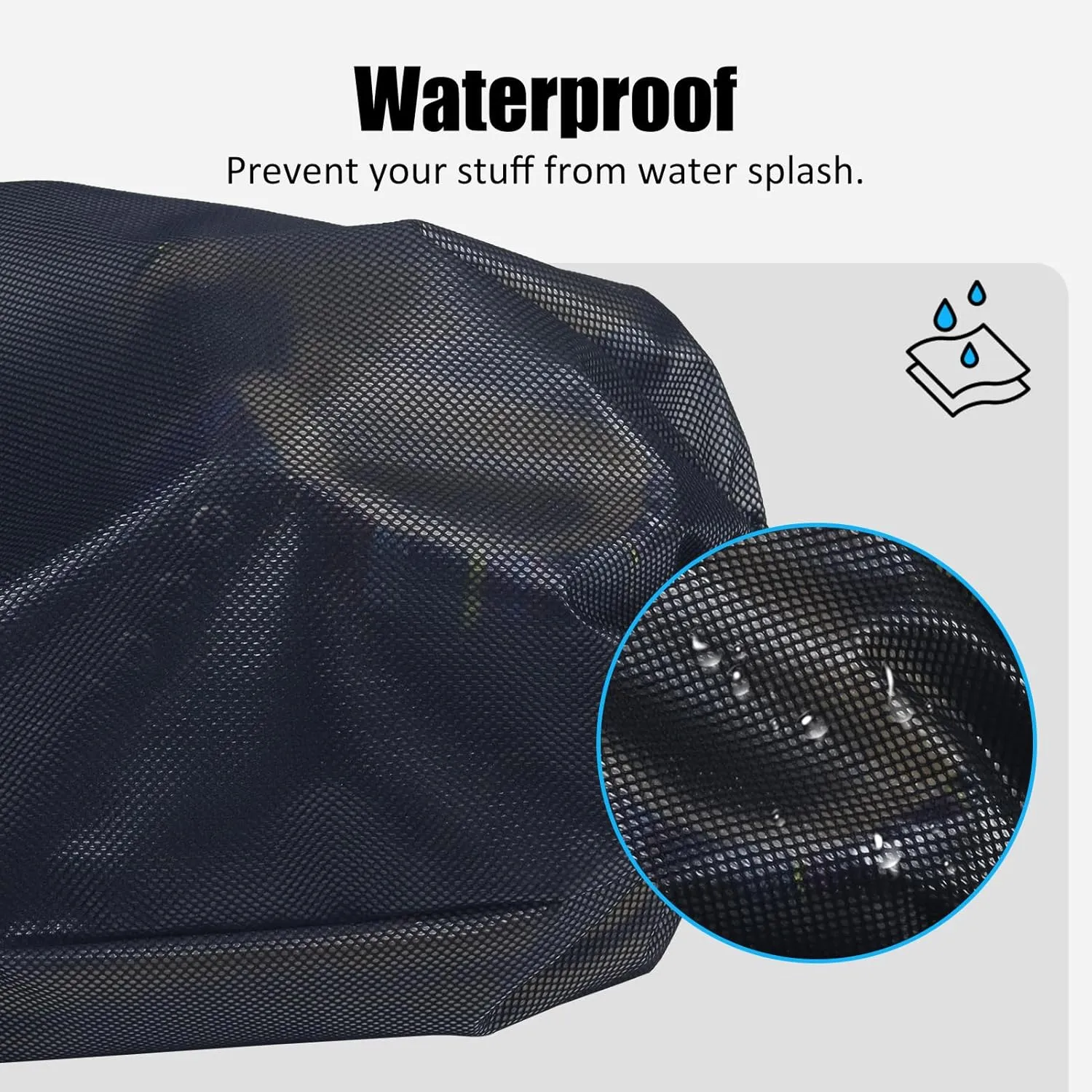 Gloppie Shoe Bags for Travel, Shoe Storage Bag with Drawstring, Packing Organizer for Sneakers, Gym, Luggage, Closet, Weekender Overnight Travel Essentials