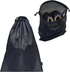 Gloppie Shoe Bags for Travel, Shoe Storage Bag with Drawstring, Packing Organizer for Sneakers, Gym, Luggage, Closet, Weekender Overnight Travel Essentials