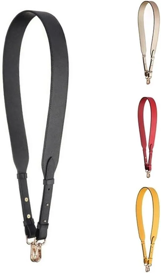 Handbag Strap 110CM Bag Strap Gold Silver Buckle Handbag Straps Replacement Parts Bag Belts Leather Handles for Shoulder Bags Accessories Cross Body Bag Strap