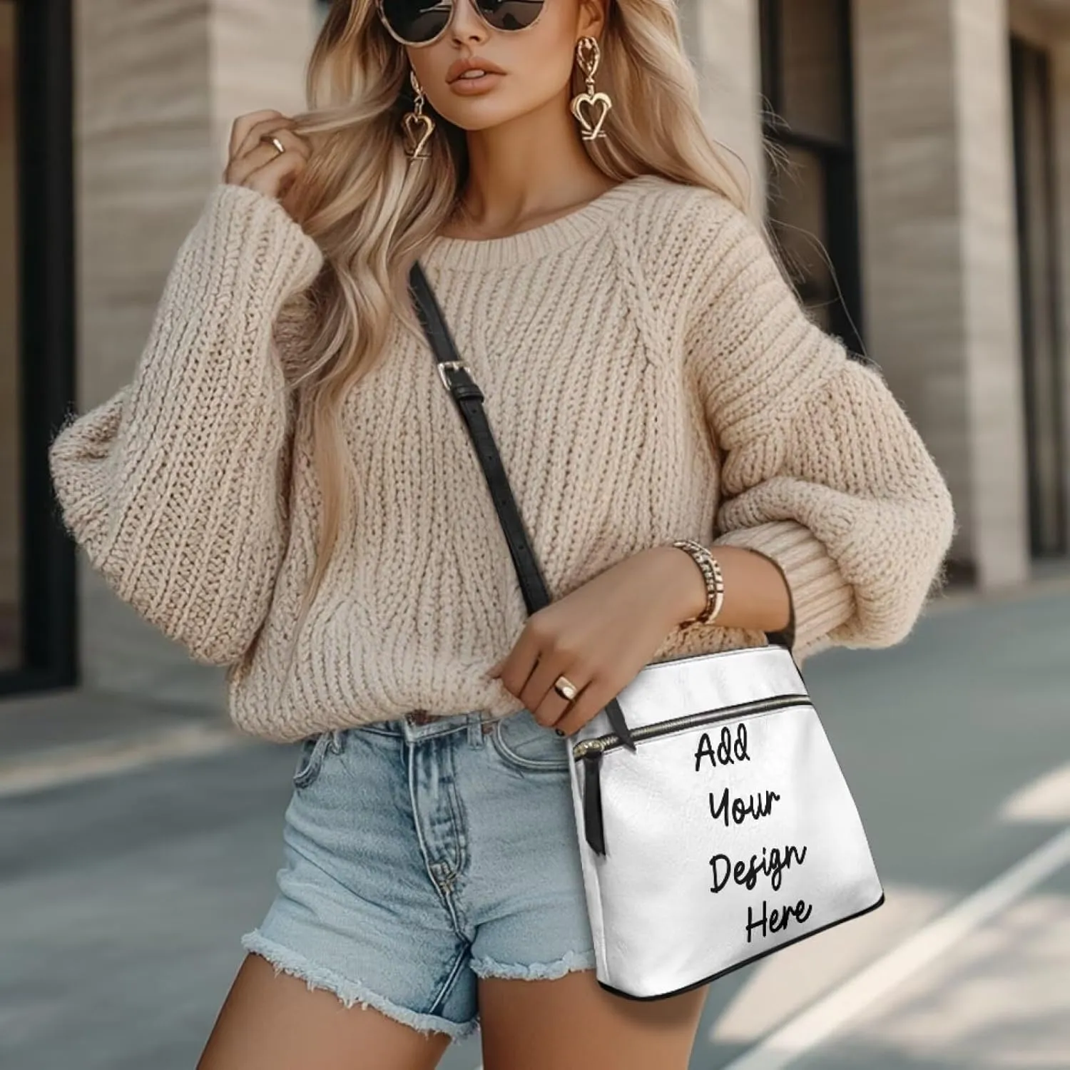 HUGS IDEA Leather Shoulder Handbags Crossbody Purse Large Size Sling Bags Tote Hand Bags Satchel Bags