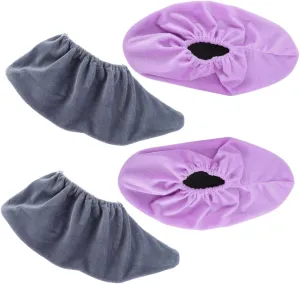 IMIKEYA 2 Pairs of Purple Bowling Shoe Covers for Women and - Anti-Slip Bowling Shoe Protectors Reusable and Durable Shoe Covers for Bowling Accessories and Sports Activities