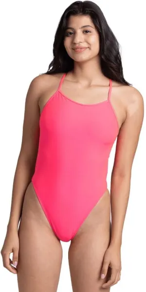 JOLYN Alyssa Fixed Back Women's Athletic One Piece Swimsuit for Competitive Swimming, Lifeguarding, Diving, Medium Coverage
