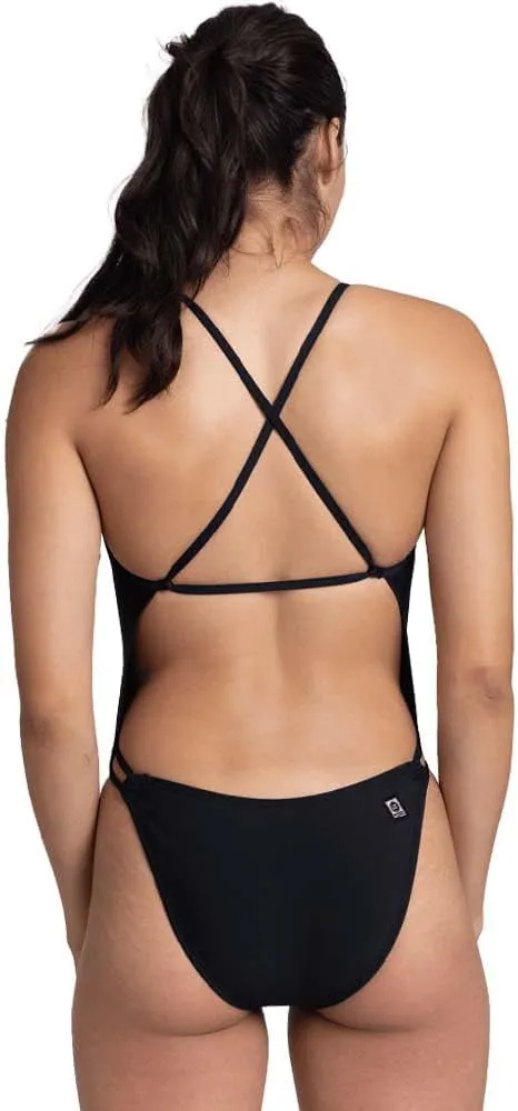 JOLYN Alyssa Fixed Back Women's Athletic One Piece Swimsuit for Competitive Swimming, Lifeguarding, Diving, Medium Coverage