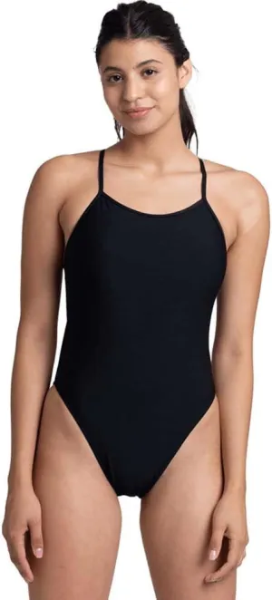JOLYN Alyssa Fixed Back Women's Athletic One Piece Swimsuit for Competitive Swimming, Lifeguarding, Diving, Medium Coverage