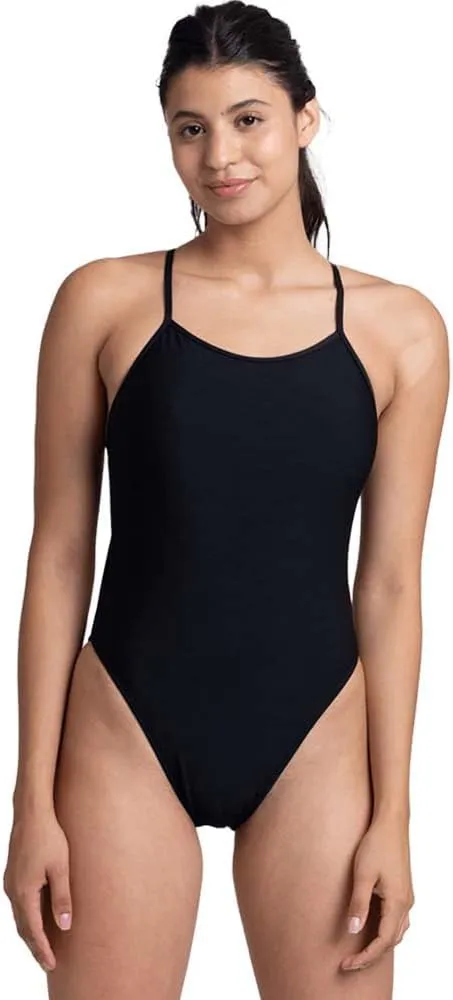 JOLYN Alyssa Fixed Back Women's Athletic One Piece Swimsuit for Competitive Swimming, Lifeguarding, Diving, Medium Coverage
