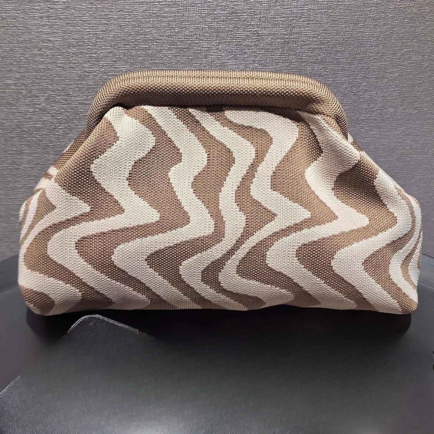 Knit Evening Party Clutch Purses Women Boho Clutch Bag Y2k Accessories Beach 2025 Summer Fashion Trends