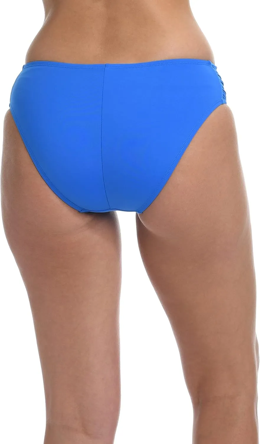 La Blanca Women's Standard Island Goddess Side Shirred Hipster Swimsuit Bottom