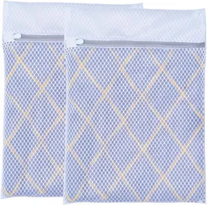 Laundry Bag,mesh laundry bags,Honeycomb laundry bags,Protect Your Delicates laundry bags wash bags,Won't wear out the washer mesh bag (2, 15.4x11inch)
