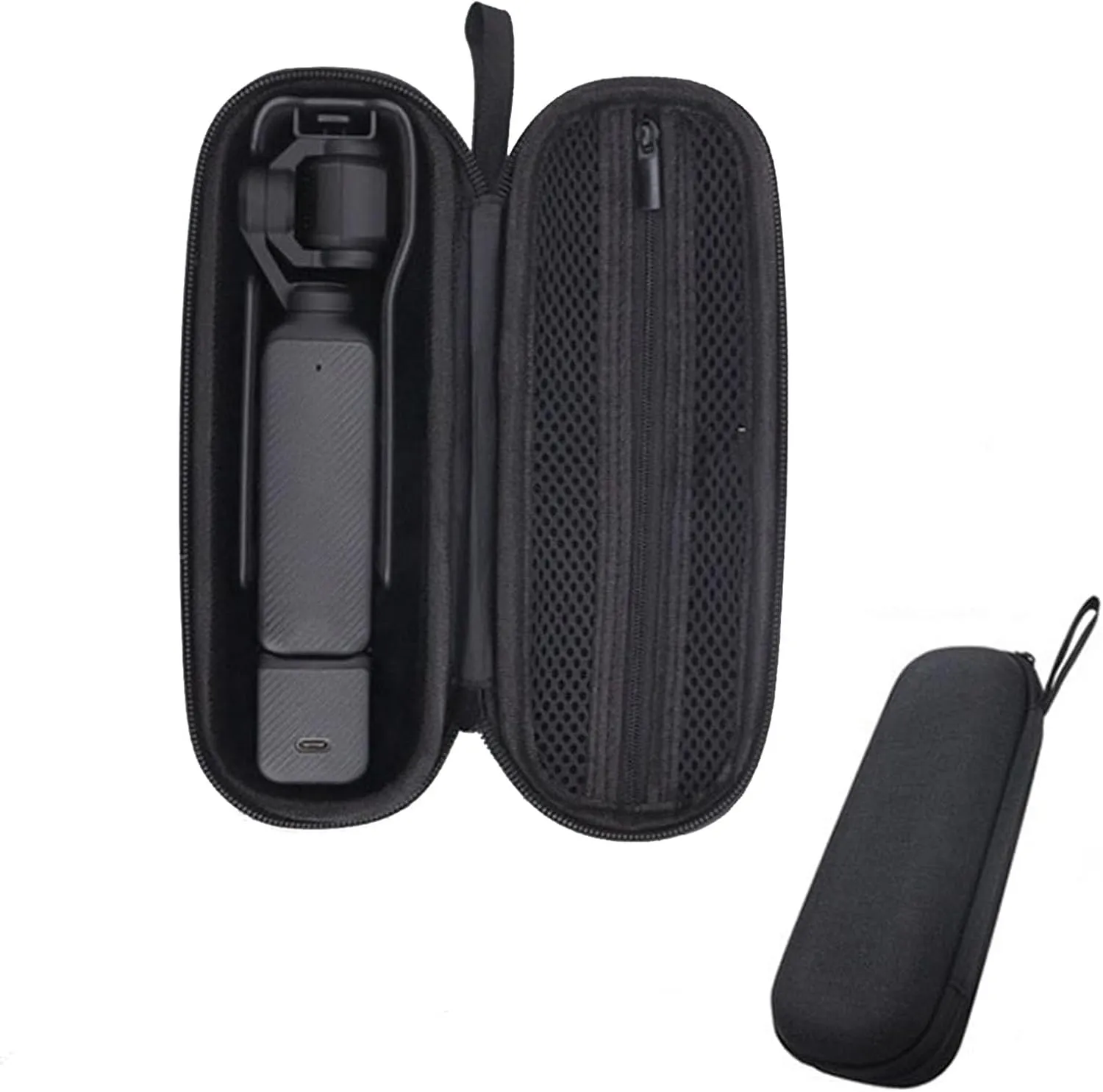 LICHIFIT Portable Storage Case for DJI Osmo Pocket 3 Camera with protective cover and 1/4" thread handle Hard Box Protective Shell Cover Bag Handbag Skin Organizer Accessories