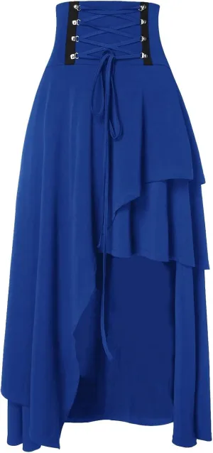 Long Skirt Summer Fashion Resort Style Beach Skirt Womens Sexy Hollow Woven Split Skirt Maxi Skirt for Women