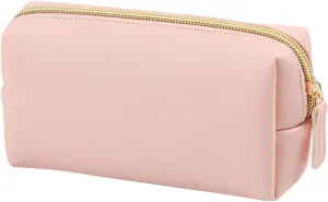 Makeup Bag 2025 New Portable Waterproof PU Leather Large Capacity Pink Makeup Bag,Travel Toiletry Bag,Travel Cosmetic Bag,Makeup Pouch for Girls Daughter Gifts Women