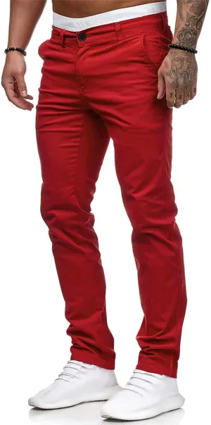 Men's High Waisted Pants Sports Casual Jogging Trousers Lightweight Hiking Work Pants Outdoor Pant Blue Striped