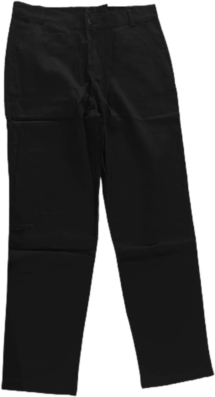 Mens Slim Fit Dress Pant Skinny Stretch Flat Front Business Casual Chino Suit Pants Lightweight Tapered Golf Pants