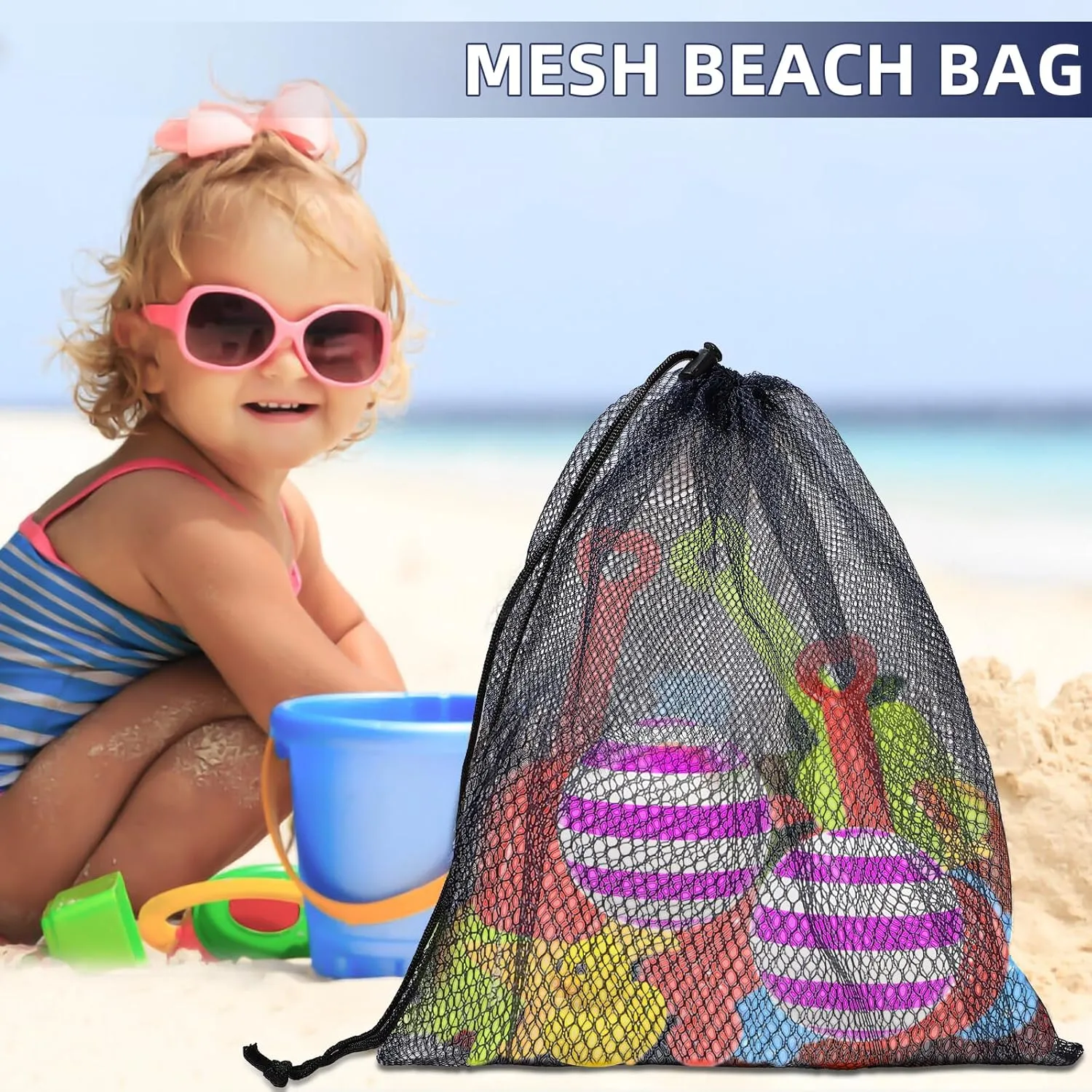 Mesh Drawstring Bag