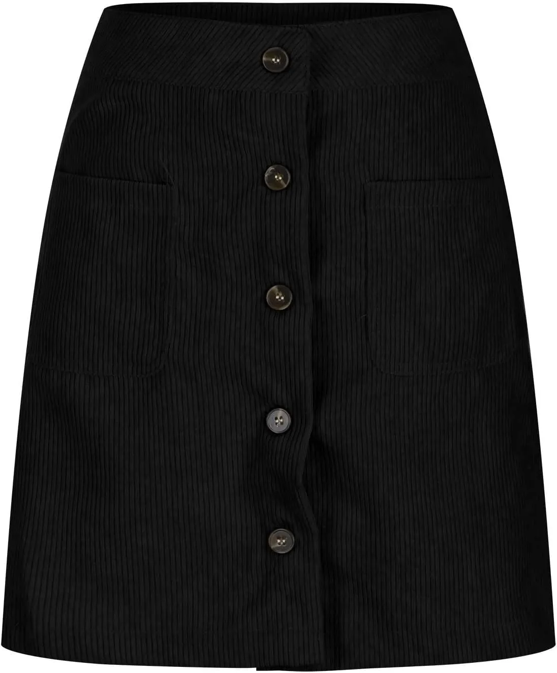 NaRHbrg Denim Skirts for Women's Casual Distressed Ripped A-Line Denim Short Skirt Zipper Front Denim Mini Skirt with Pocket