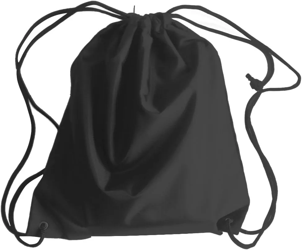 Pack of 4 Portable Travel Dust-Proof Waterproof Nylon Travel Shoe Organizer Tote Bags w/Drawstring, 15"x13" (Multicolor)