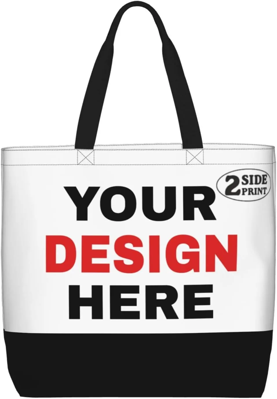Personalized Tote Bag Custom Tote Bags with Logo Design Your Own Image Custom Bag