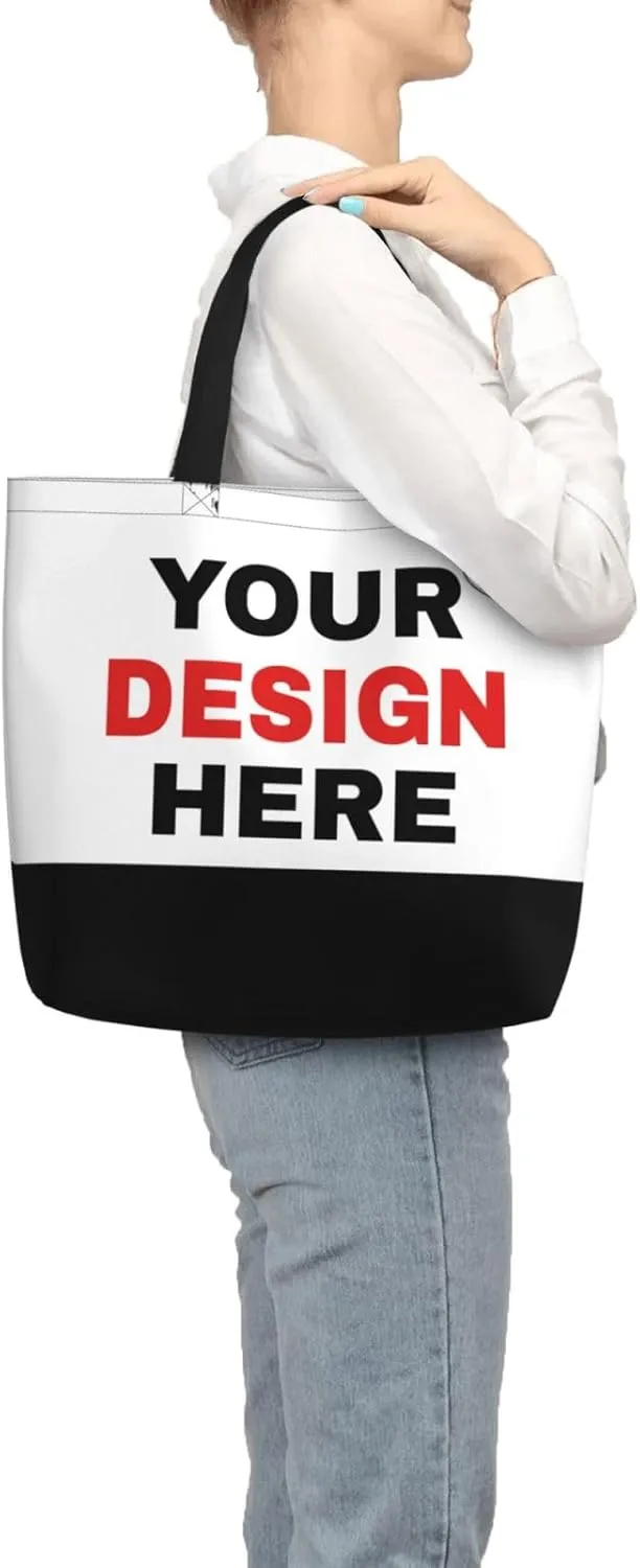 Personalized Tote Bag Custom Tote Bags with Logo Design Your Own Image Custom Bag