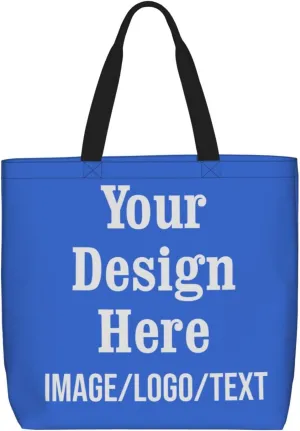 Personalized Tote Bag Custom Tote Bags with Logo Design Your Own Image Custom Bag