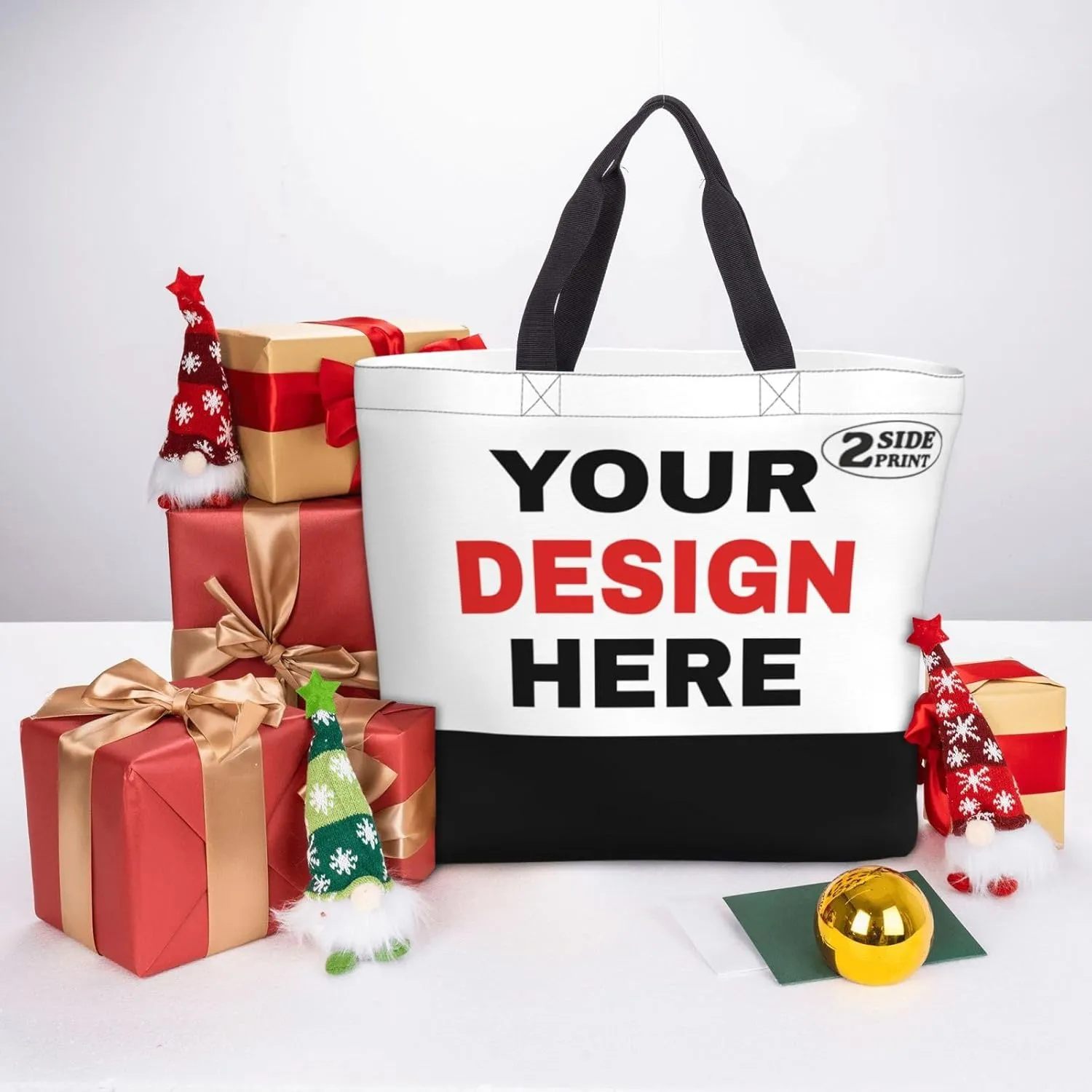 Personalized Tote Bag Custom Tote Bags with Logo Design Your Own Image Custom Bag
