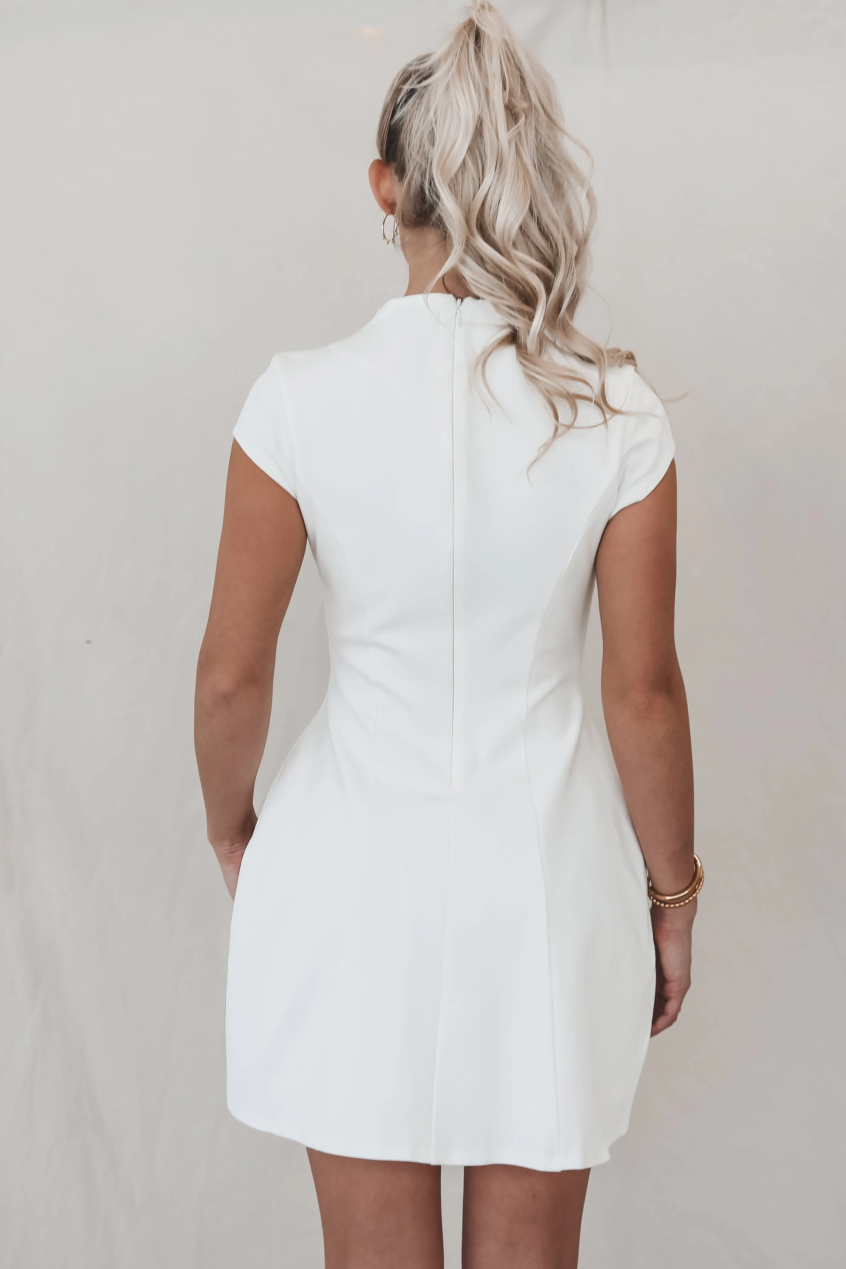 Queen Of The Game Short Sleeve Mini Dress