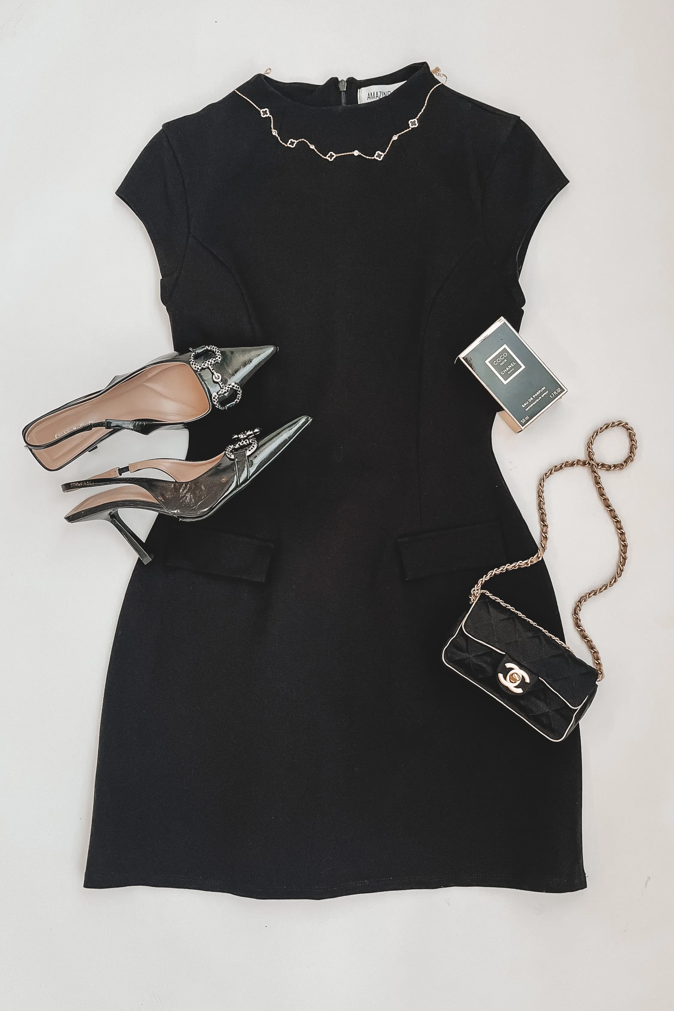 Queen Of The Game Short Sleeve Mini Dress