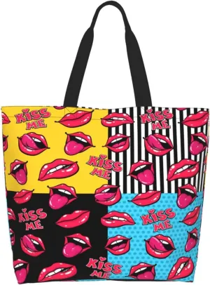 Retro Vintage Coffee Time Polygonal Women's Tote Bag Large Capacity Single Shoulder Bags Handbag for Shopping Work